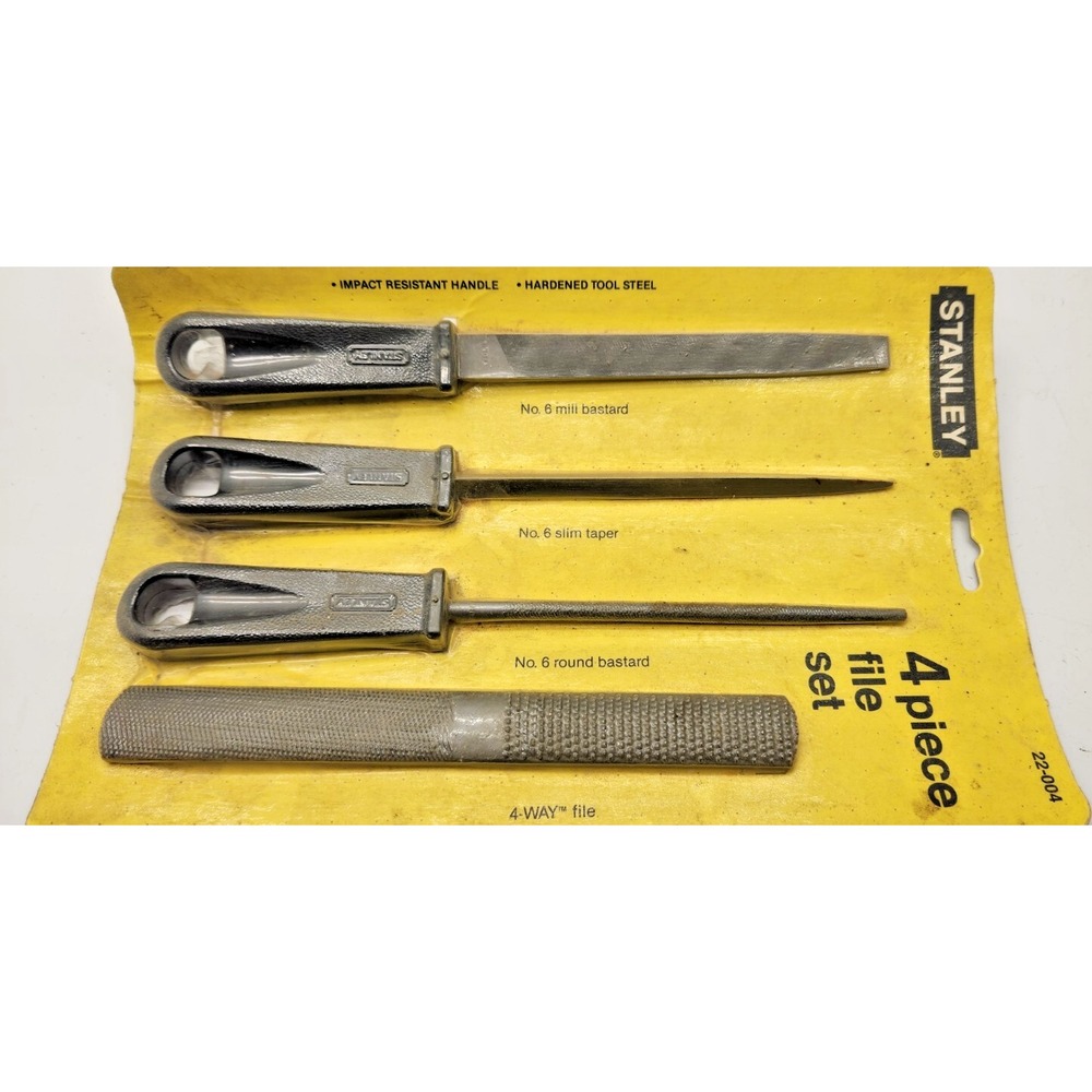 STANLEY 22-004 Hand File Set NIP